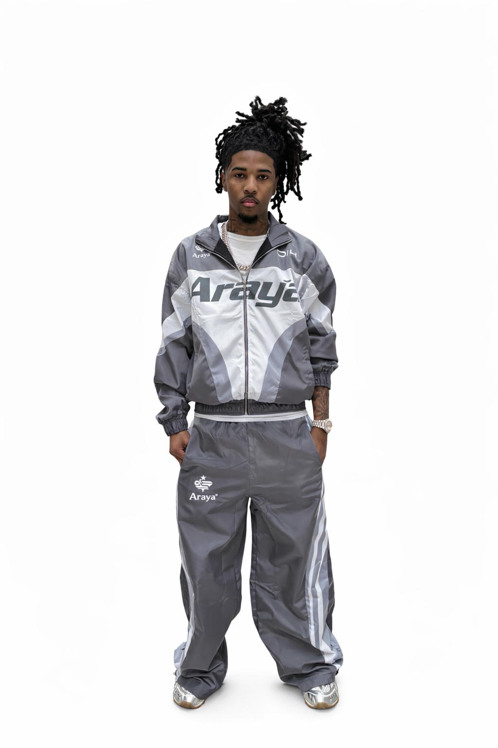 Grey "014" Araýa Tracksuit