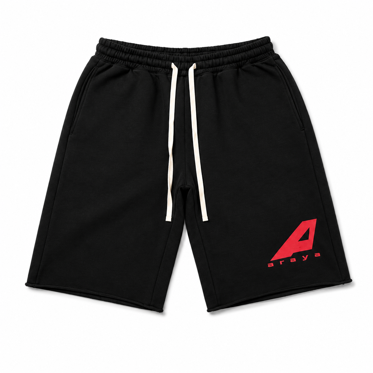 Araýa Shorts Black & Red (Shorts Only)
