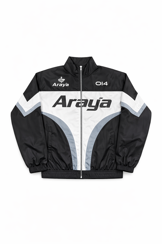 Black "014" Track Jacket (ONLY)