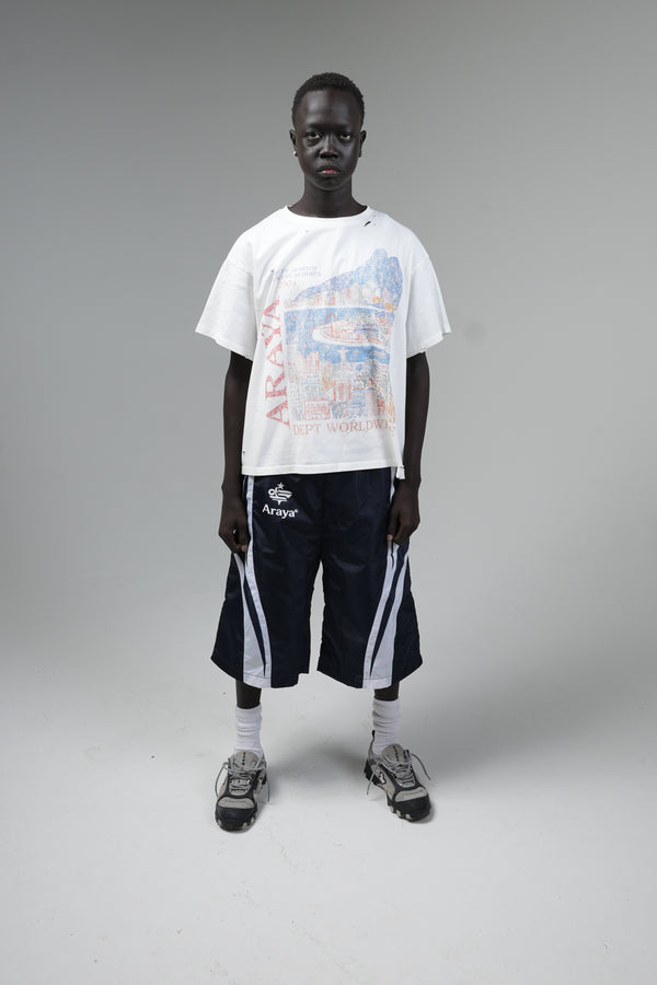 Araýa Slightly Distressed "Welcome To Rio" Tee