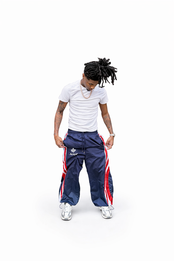 Limited Navy Blue Olympic "014" Araýa Tracksuit