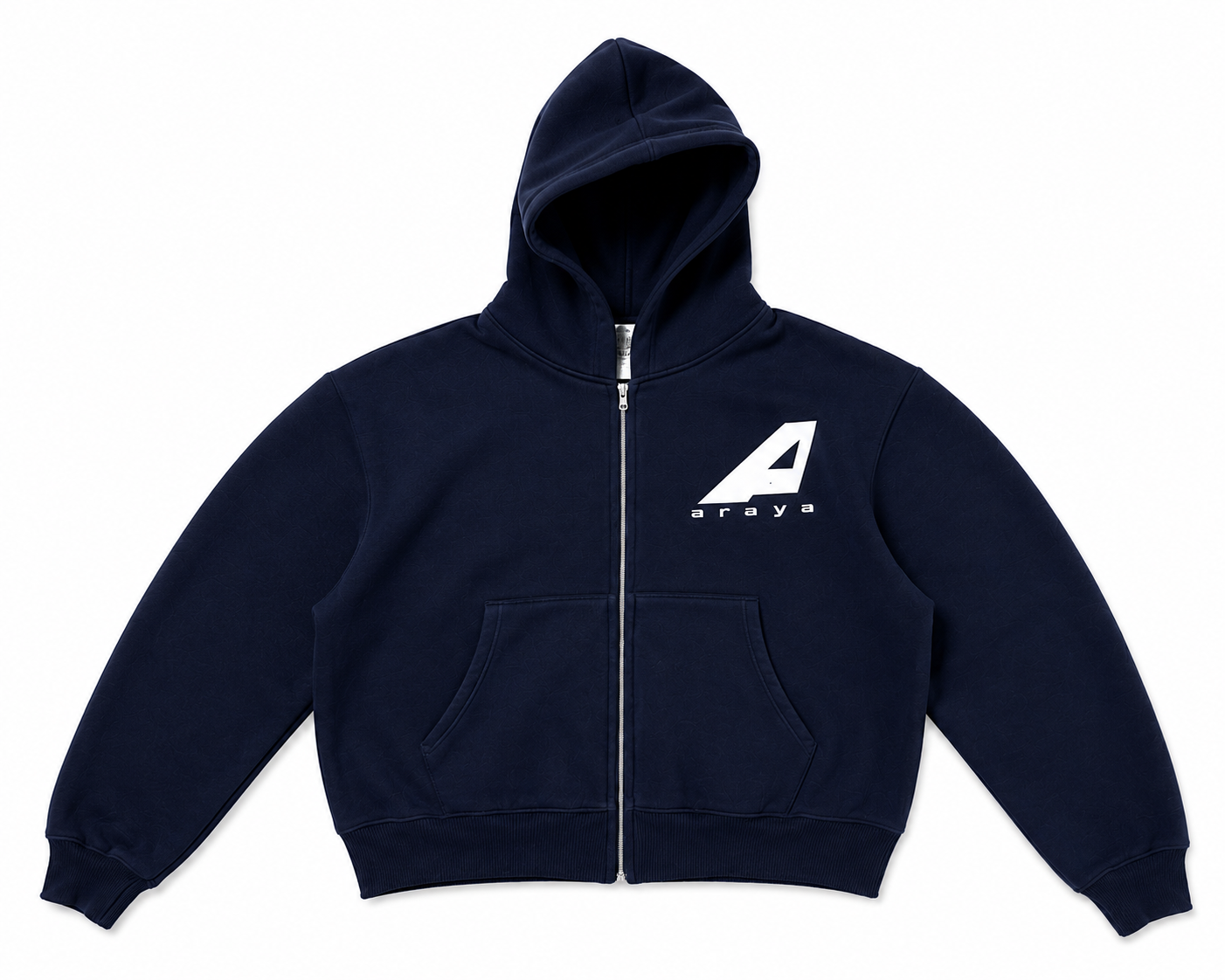 Araýa Zip Up Navy Blue & White (Zip Up Only)