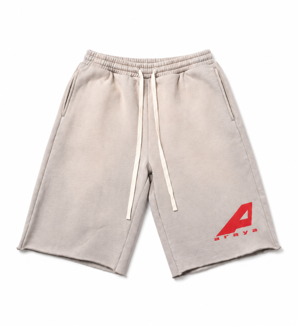 Araýa Shorts Beige & Red (Shorts Only)