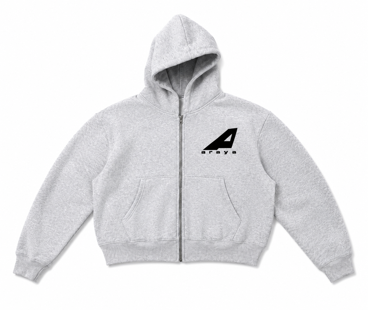 Zip Up Grey & Black (Zip Up Only)