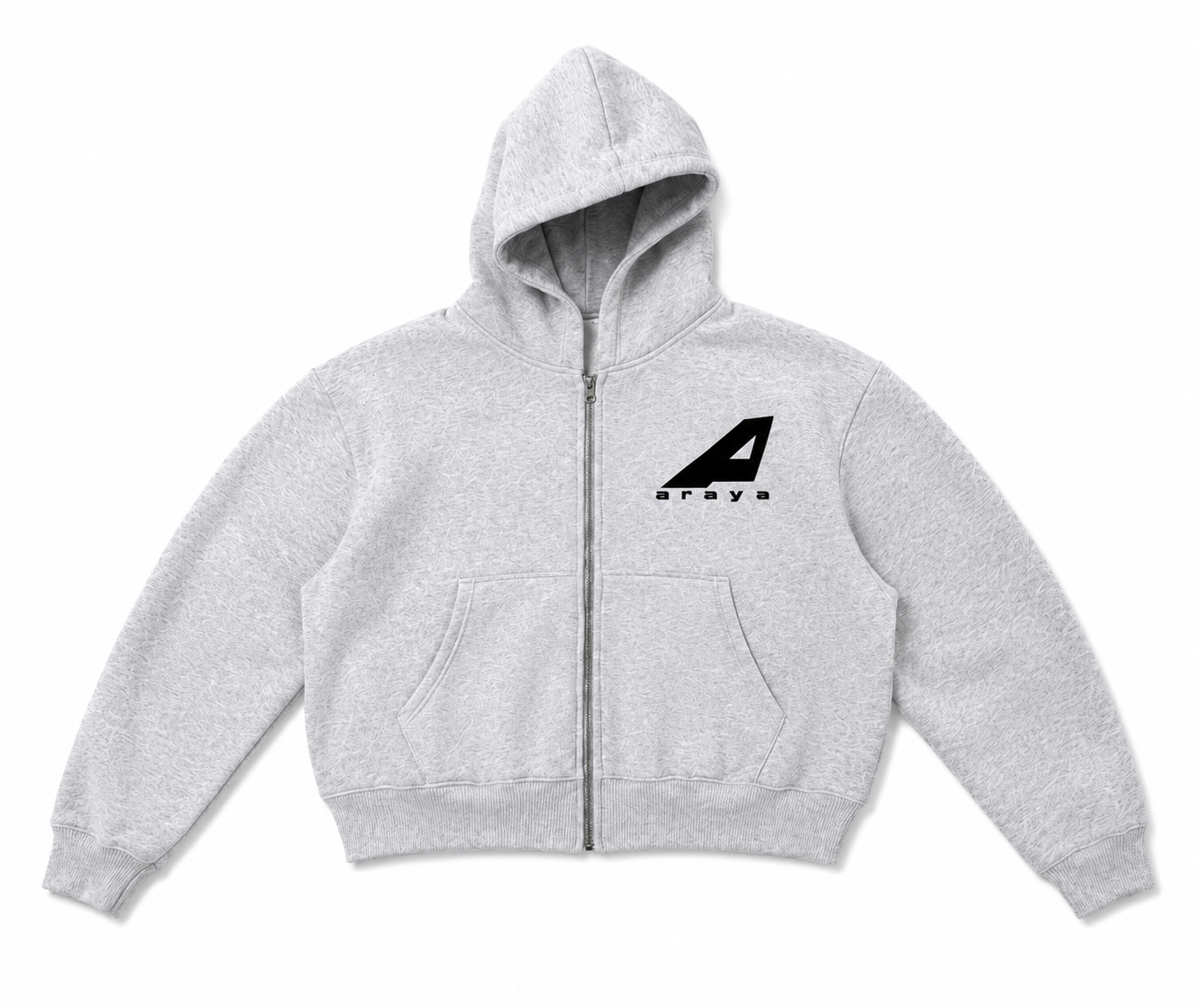 Araýa Zip Up Grey & Black (Zip Up Only)