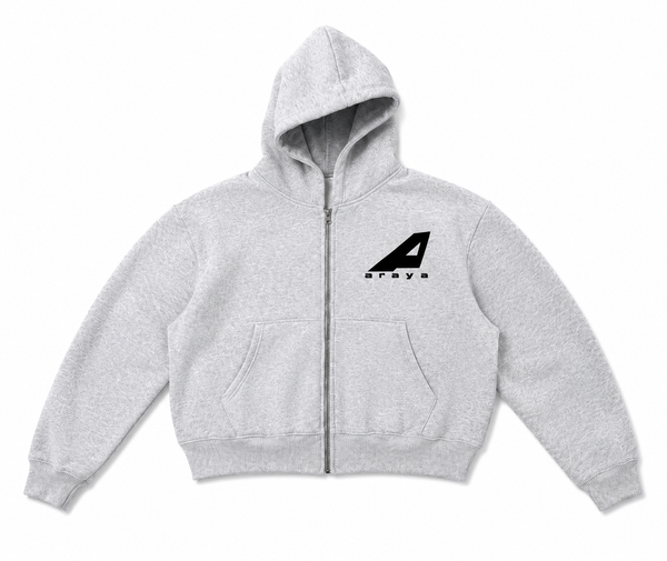 Zip Up Grey & Black (Zip Up Only)